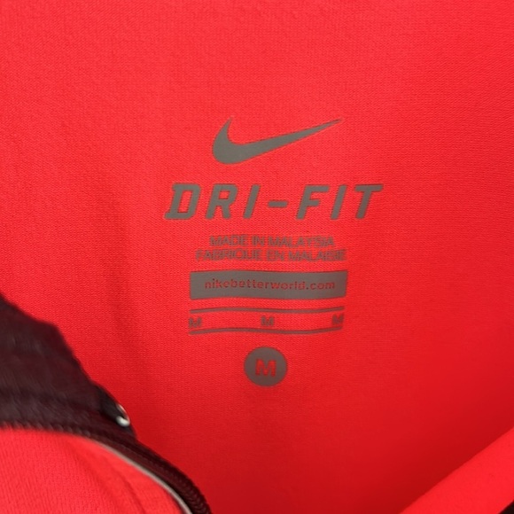 Nike Womans Warm Up Jacket Neon Orange Size M - Picture 7 of 7